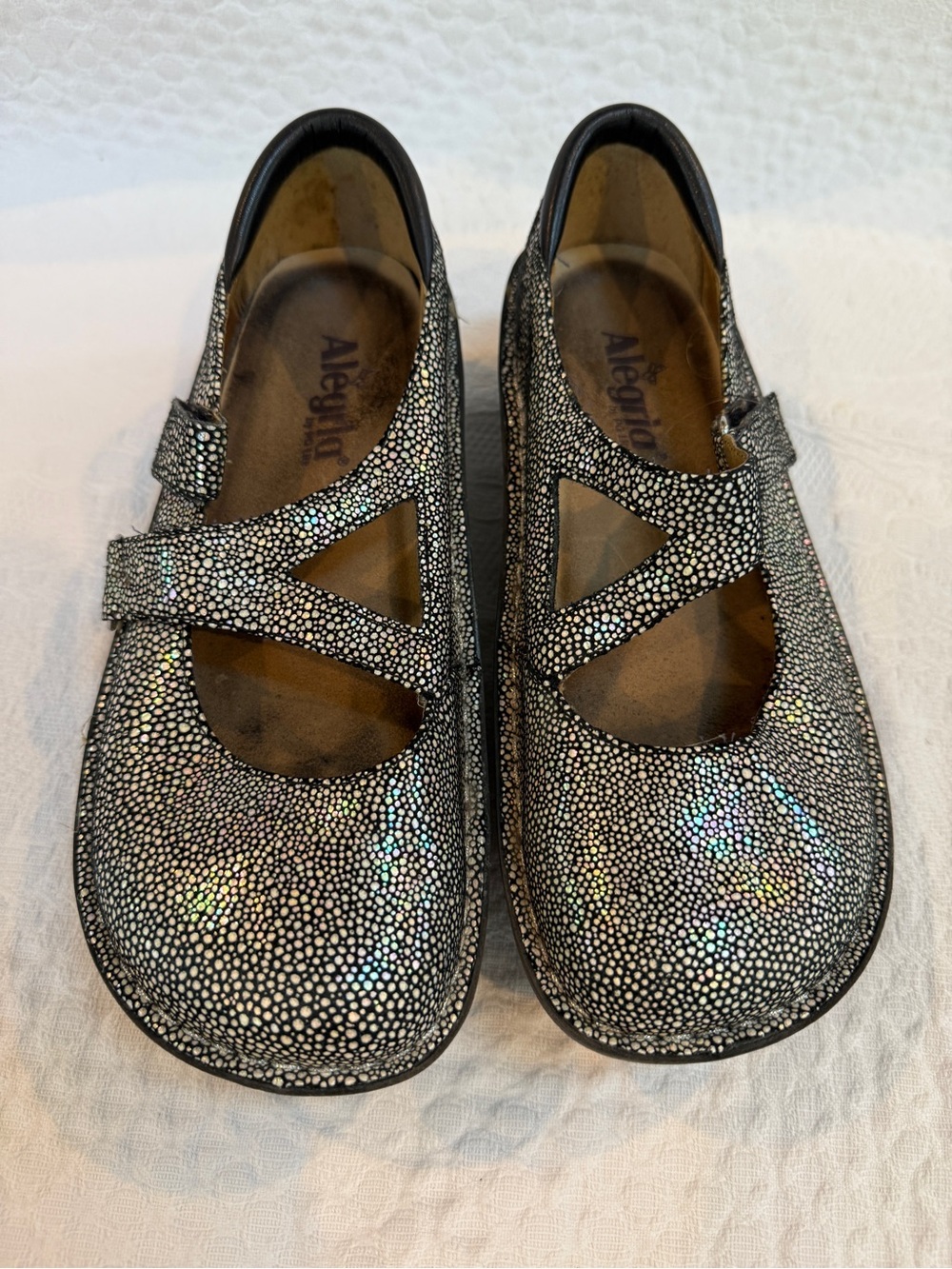 Alegria Dottie Spring Mary Jane Shoes Women’s Size 38 Leather
